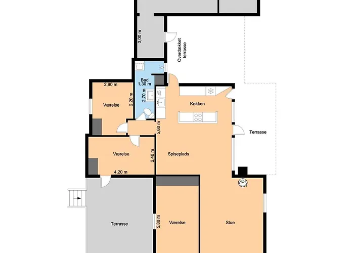 Well-located In Ristinge Langeland Сasa de vacaciones *
